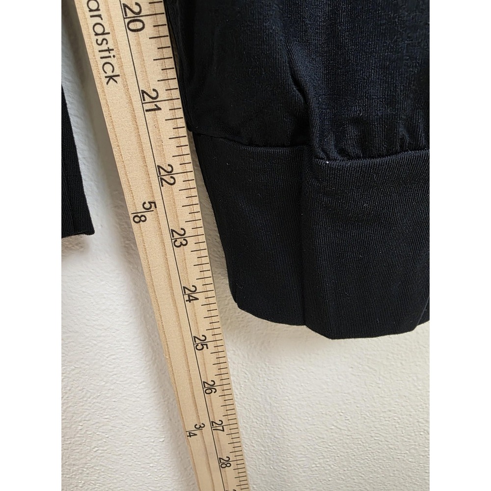 Skinnygirl Jumpsuit Womens XL Miranda Black Pockets Tie Waist Stretch Lounge - Picture 8 of 16